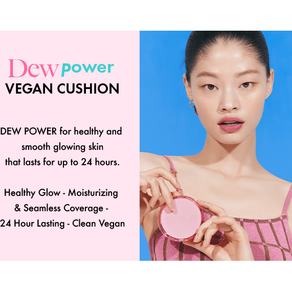 On Sale: Amuse Dew Power Vegan Cushion 01 Pure | Carsha Beauty