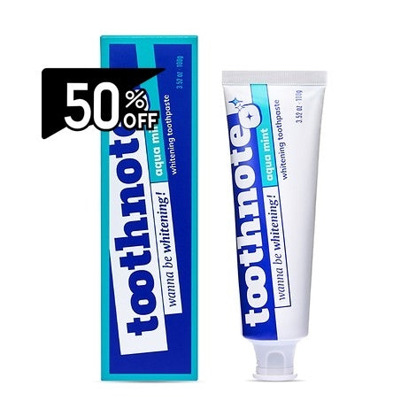 Toothnote Whitening Toothpaste Aqua Mint 100g | Carsha Black Friday 50% OFF