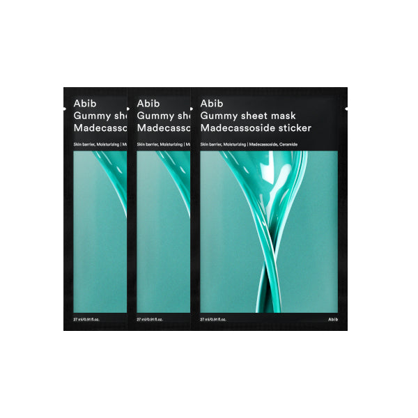 Wholesale Abib - Gummy Sheet Mask - 3pcs - Madecassoside Sticker | Carsha