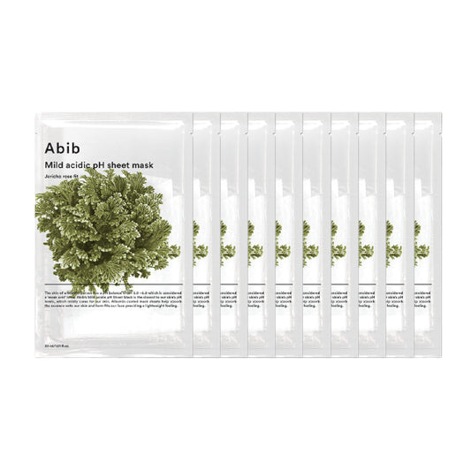 Wholesale Abib - Mild Acidic pH Sheet Mask - Jericho Rose Fit - 10pcs | Carsha