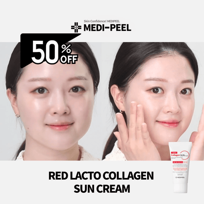 On Sale: Medipeel Red Lacto Collagen Sun Cream | Carsha Beauty