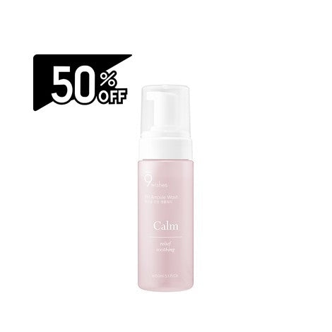 9wishes Ph Calm Ampoule Wash | Carsha Black Friday 50% OFF