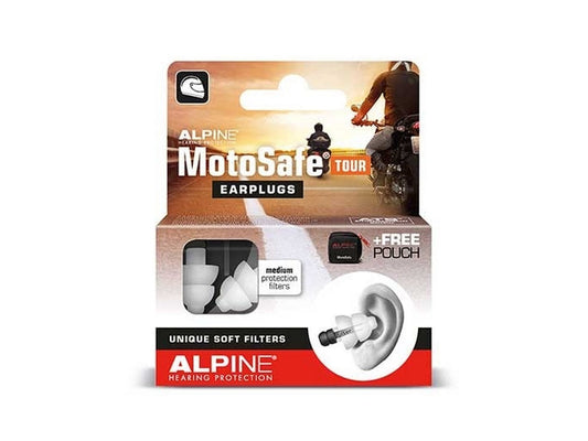 Alpine MotoSafe Tour Tappi per le orecchie Moto 1 Coppia