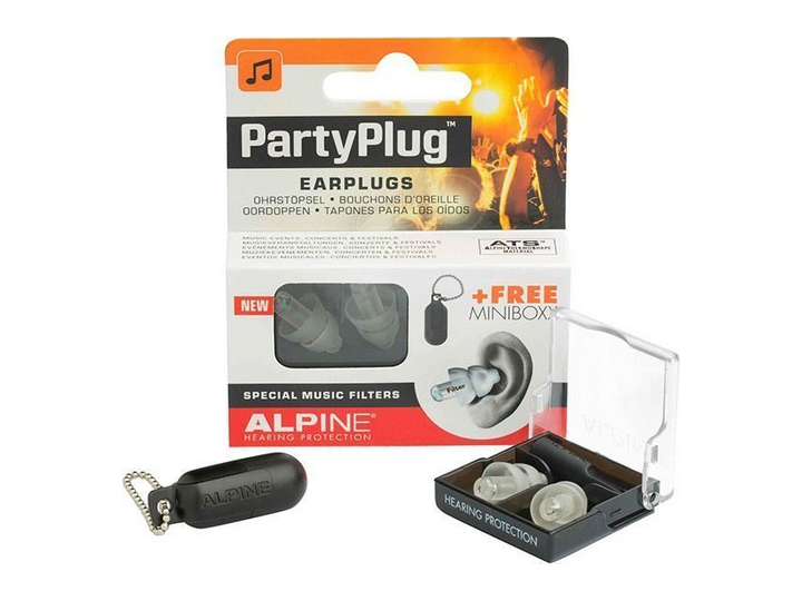 Alpine PartyPlug Tappi per le orecchie Musica 1 Coppia