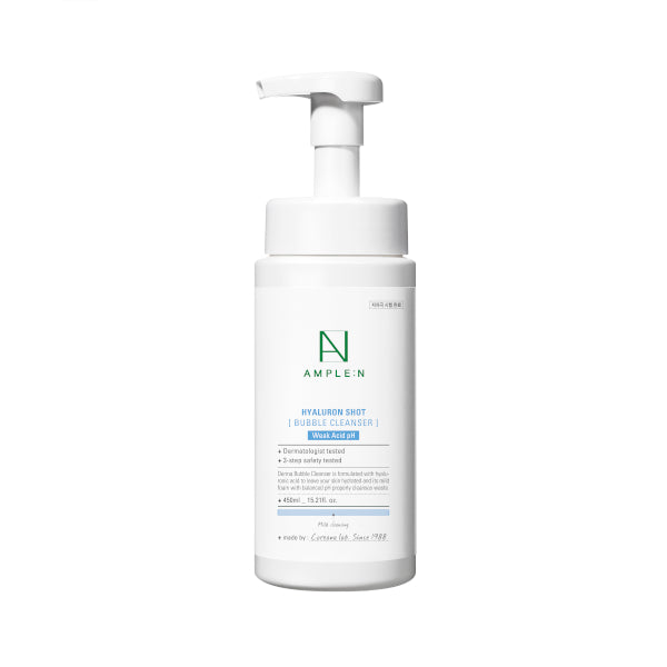 Wholesale AMPLE:N - Hyalruon Shot Bubble Cleanser - 450ml | Carsha