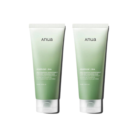 Wholesale ANUA - Heartleaf Quercetinol Pore Deep Cleansing Foam - 150ml 2ea Set | Carsha