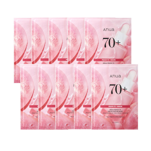 Wholesale ANUA - Peach 70 Niacin Serum Mask - 10pcs | Carsha