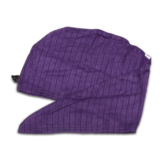 Wholesale Anwen Dry It Up Turbante Capelli comodo Viola Viscosa Bambu assorbente | Carsha