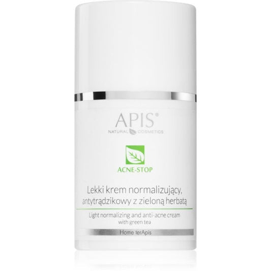 Wholesale Apis Light crema normalizzante e antiacne al tè verde 50ml | Carsha