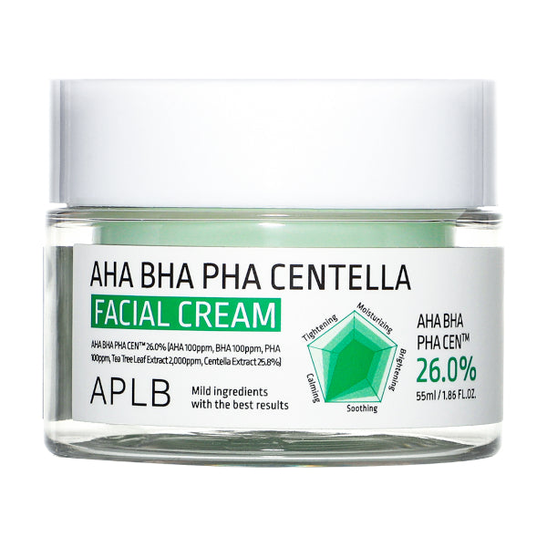 Wholesale APLB - AHA BHA PHA Centella Facial Cream - 55ml | Carsha