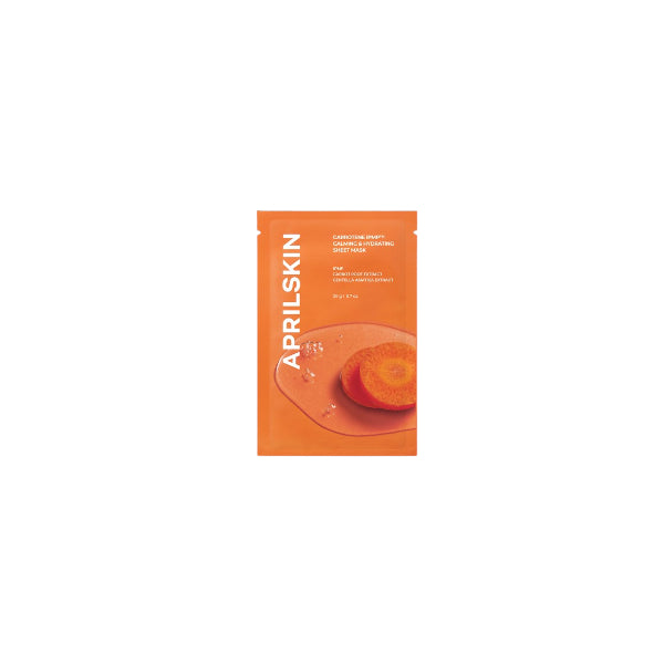 Wholesale APRILSKIN - Carrotene IPMP Calming & Hydrating Sheet Mask - 20g | Carsha