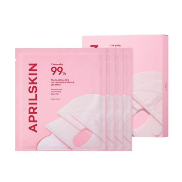 Wholesale APRILSKIN - TXA Niacinamide Collagen 99 Capsule Gel Mask - 30g*4ea | Carsha