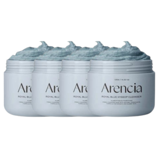Wholesale Arencia - Fresh Royal Blue Rice Mochi Cleanser - 120g 4ea Set | Carsha