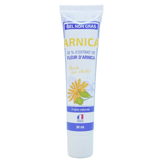 Arnica Gel non Gras - 30% Extrait de Fleur d'Arnica 30ml