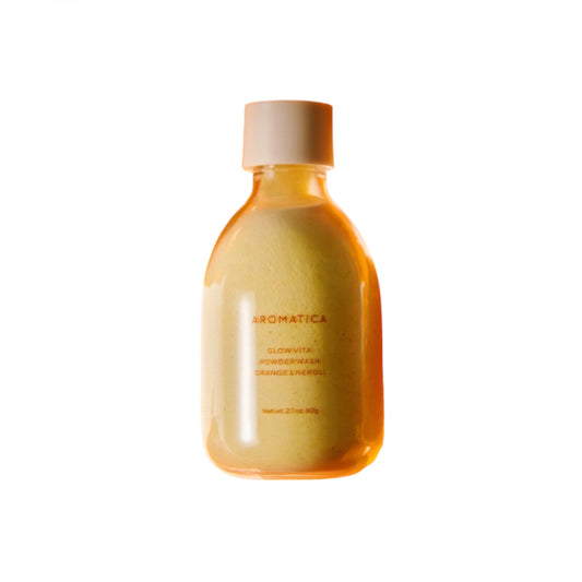 Wholesale aromatica - Glow Vita Powder Wash Orange & Neroli - 60g | Carsha