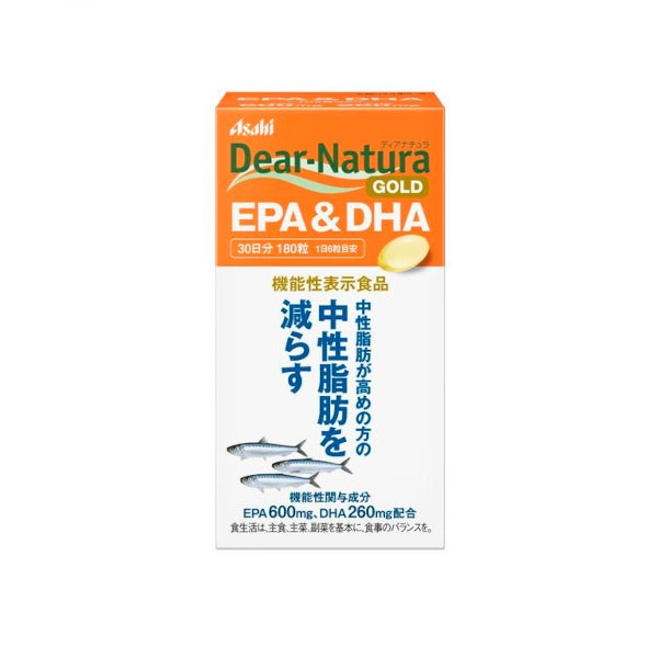 Wholesale Asahi - Dear Natura Gold EPA & DHA 30 Days Supply - 180 tablets | Carsha