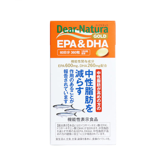 Wholesale Asahi - Dear Natura Gold EPA & DHA 60 Days Supply - 360 tablets | Carsha