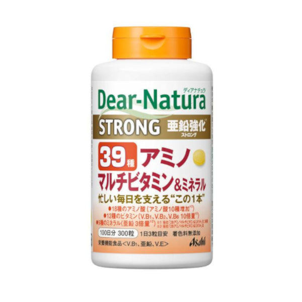 Wholesale Asahi - Dear Natura Strong 39 Amino Multivitamin & Mineral 100 Days Supply - 300 tablets | Carsha
