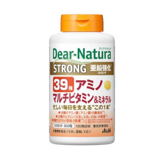 Wholesale Asahi - Dear Natura Strong 39 Amino Multivitamin & Mineral 100 Days Supply - 300 tablets | Carsha