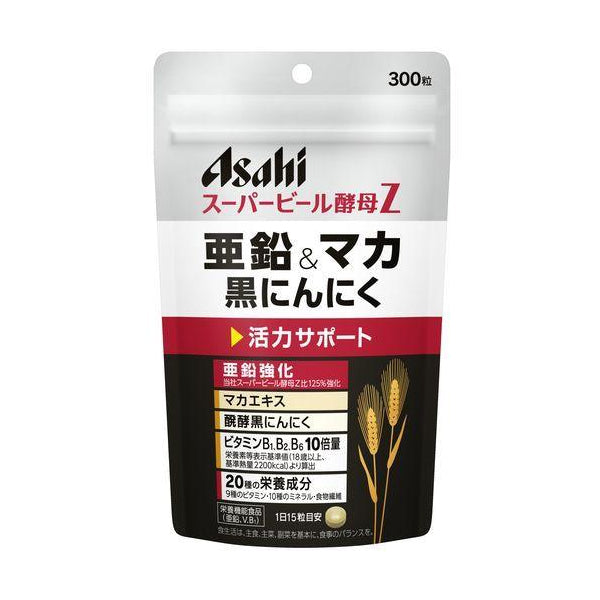 Wholesale Asahi - Super Brewer'S Yeast Zinc & Maca Black Garlic - 300 tablets | Carsha