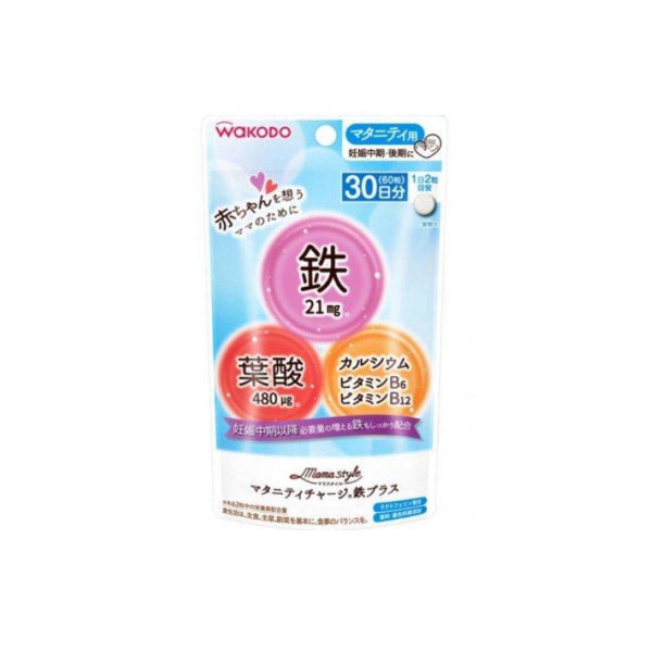 Wholesale Asahi - Wakodo Mama Style Maternity Charge Iron Plus 30 Days Supply - 60 tablets | Carsha