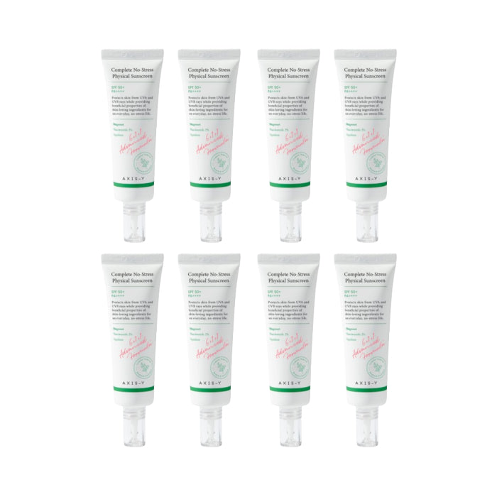Wholesale AXIS-Y - Complete No Stress Physical Sunscreen SPF50+ PA++++ - 50ml 8ea Set | Carsha