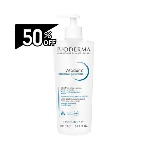 Bioderma Atoderm Intensive Gel-cream 500ml (face&body) | Carsha Black Friday 50% OFF