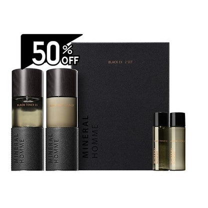 The Saem Mineral Homme Black Ex 2pcs Set | Carsha Black Friday 50% OFF