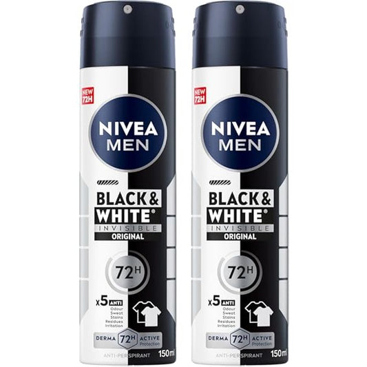 NIVEA MEN Black & White Invisible Antipers | Carsha Wholesale