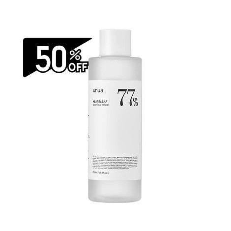 Anua Houttuynia Cordata 77 Soothing Toner 250ml | Carsha Black Friday 50% OFF