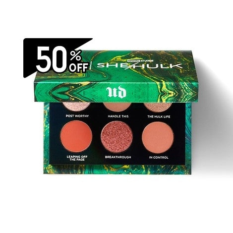 Urban Decay Ud X Marvel Studios Shehulk: Mini Eye Shadow Palette 6x1.0g | Carsha Black Friday 50% OFF