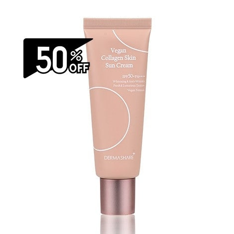 Dermashare Vegan Collagen Skin Sun Cream 50g | Carsha Black Friday 50% OFF