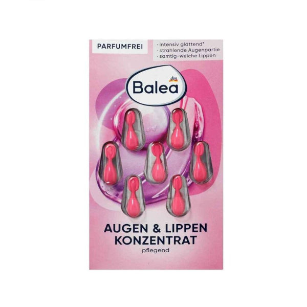 Wholesale Balea - Augen & Lippen Konzentrat Serum - 7 Capsules | Carsha