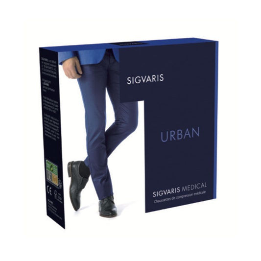 Wholesale Sigvaris Urban New Calzini di Contenimento per Uomo Normale Grigio Antracite XL | Carsha