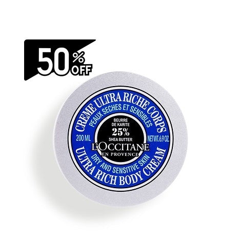 Loccitane Shea Ult R Body Cr 200ml | Carsha Black Friday 50% OFF