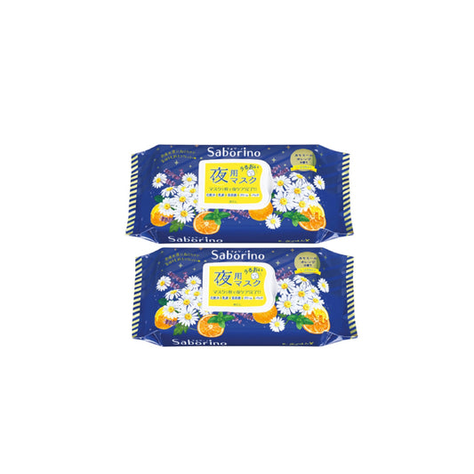 Wholesale BCL - Saborino Mask - Saborino Night Mask - Chamomile Orange - 28pc 2ea Set | Carsha