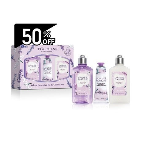 Loccitane White Lavender Body Lotion 250ml | Carsha Black Friday 50% OFF