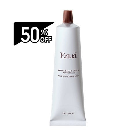 Ertua Perfume Hand Cream Winter Rose | Carsha Black Friday 50% OFF