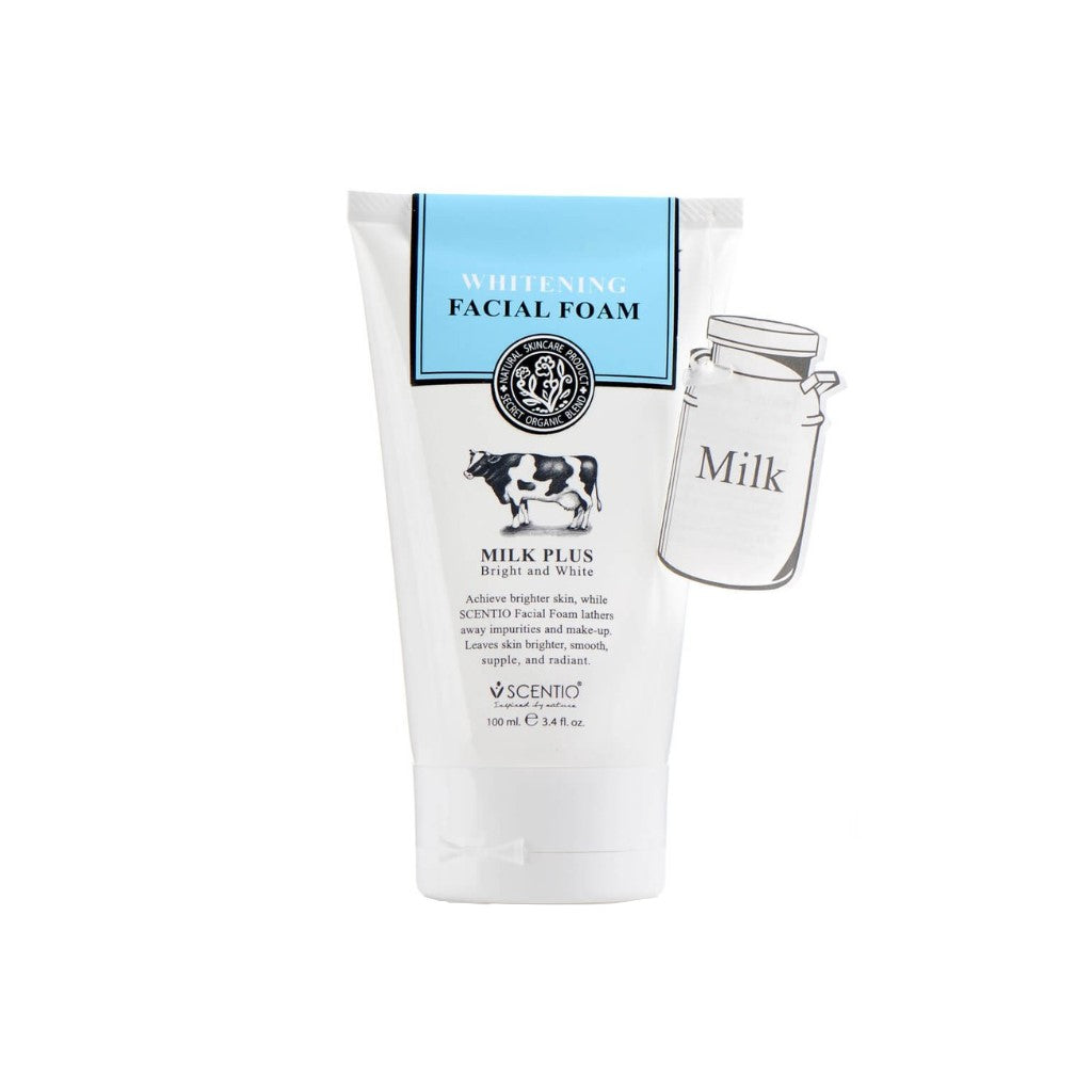 Wholesale BEAUTY BUFFET - Scentio Milk Plus Whitening Facial Foam - 100ml | Carsha