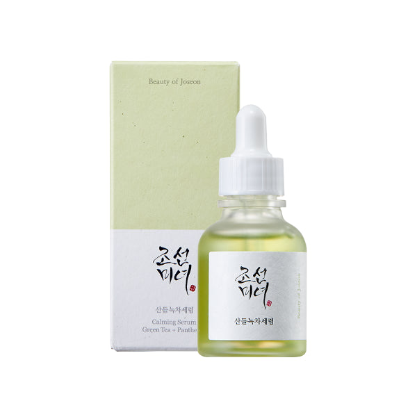 Wholesale BEAUTY OF JOSEON - Calming Serum : Green tea + Panthenol Vegan - 30ml | Carsha