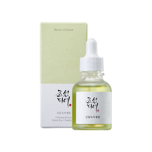 Wholesale BEAUTY OF JOSEON - Calming Serum : Green tea + Panthenol Vegan - 30ml | Carsha