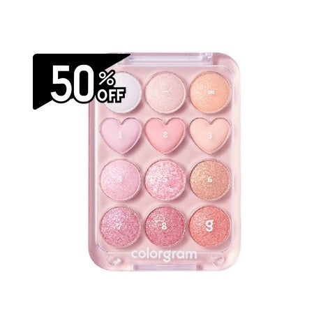 Colorgram Colorgram Make Pin Point Eyeshadow Palette 04 Bright+cool=love | Carsha Black Friday 50% OFF