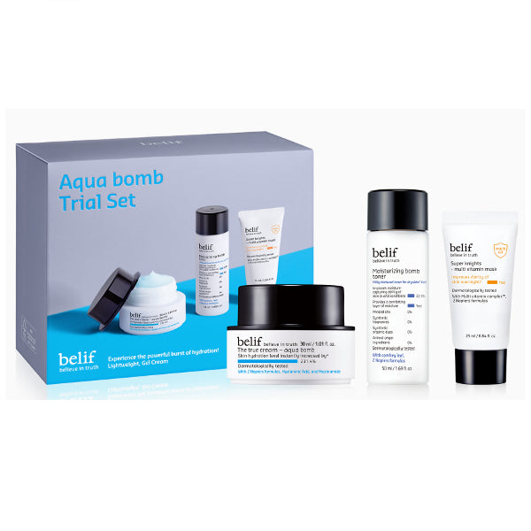 Wholesale Belif - Aqua Bomb Trial Kit - 1 Set 3 items | Carsha