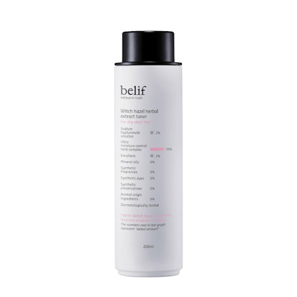 Wholesale Belif - Witch Hazel Herbal Extract Toner - 200ml | Carsha