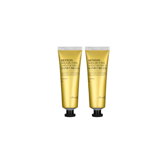 Wholesale Benton - Shea Butter And Coconut Hand Cream - 50g 2ea Set | Carsha
