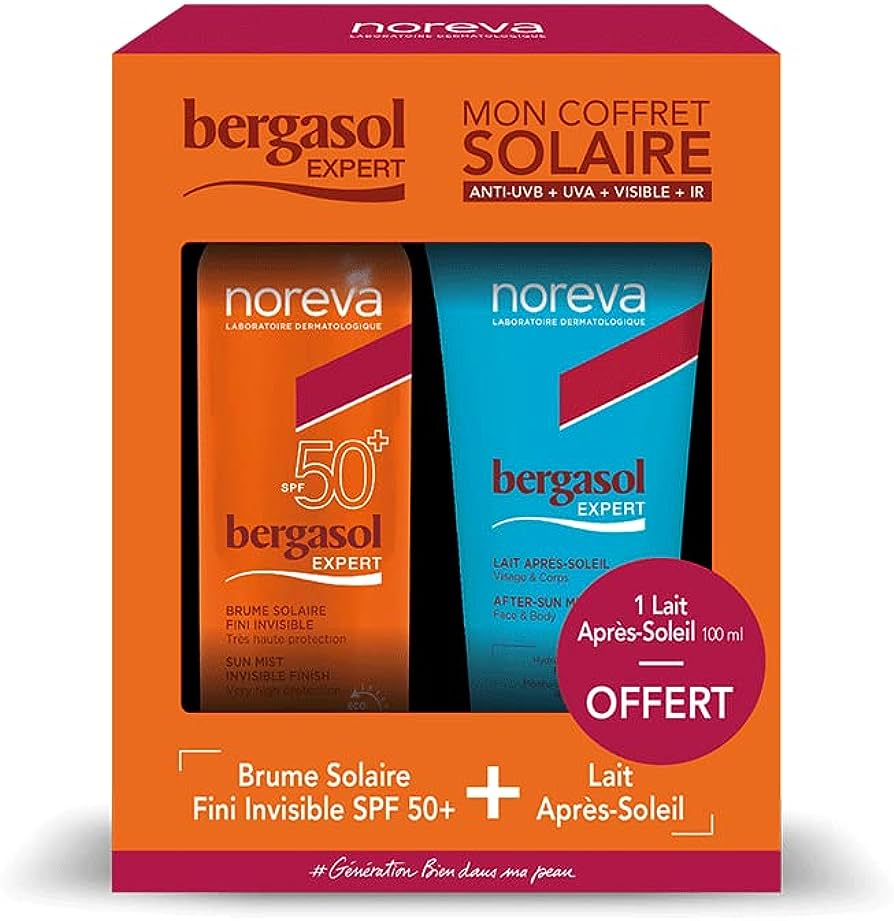 Noreva Bergasol Latte SPF50+ 150ml + Doposole
