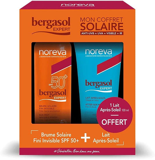 Noreva Bergasol Latte SPF50+ 150ml + Doposole