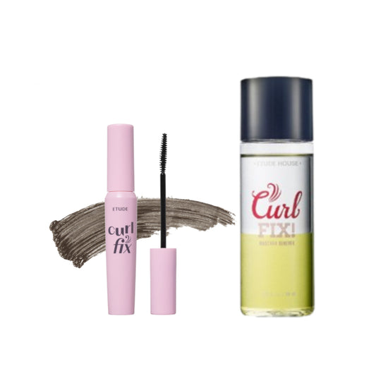 Wholesale ETUDE - Curl Fix Mascara - 8g - 03 Gray Brown + Remover Set | Carsha