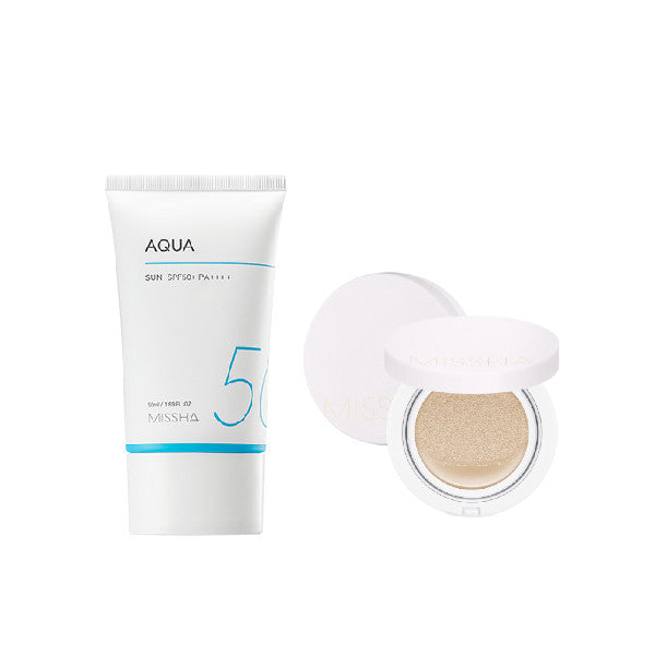 Wholesale Missha Aqua Sun X Magic Cushion Cover Lastng # 21 Set | Carsha