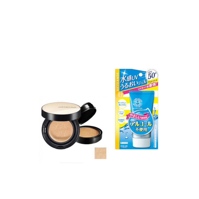 Wholesale ISEHAN - Kiss Me Sunkiller Perfect Water Essence SPF50+ PA++++ - 50g X Jung Saem Mool - Essential Skin Nuder Cushion - 14g+14g | Carsha